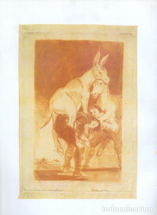 Postcards: LAMINA V47246: Capricho 42 por Goya, dibujo preparatorio - NULL
