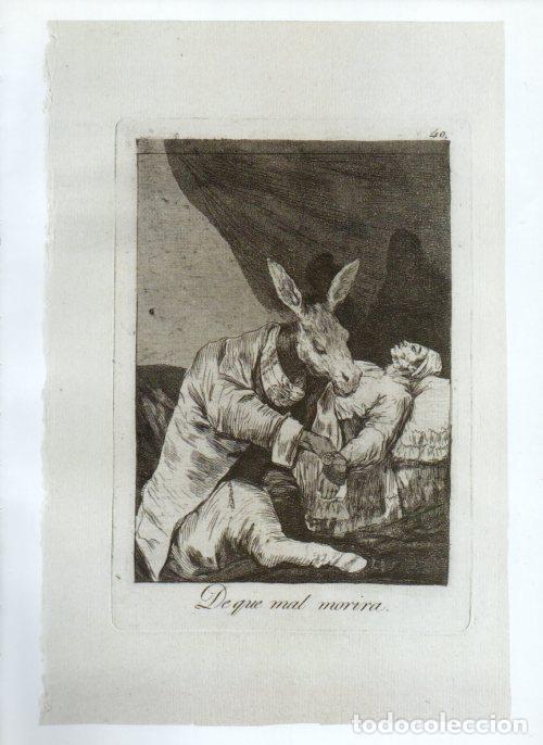 Postcards: LAMINA V47243: Capricho 40 por Goya - NULL