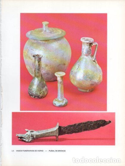 Postales: LAMINA V47043: Vasos funerarios y pu&ntilde;al siglo II, Roma - Raymonde de Gans