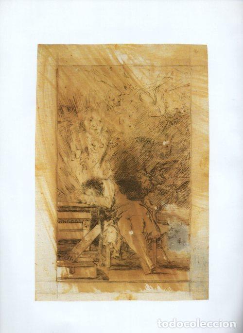 Postkarten: LAMINA V47248: Capricho 43 por Goya, dibujo preparatorio - NULL