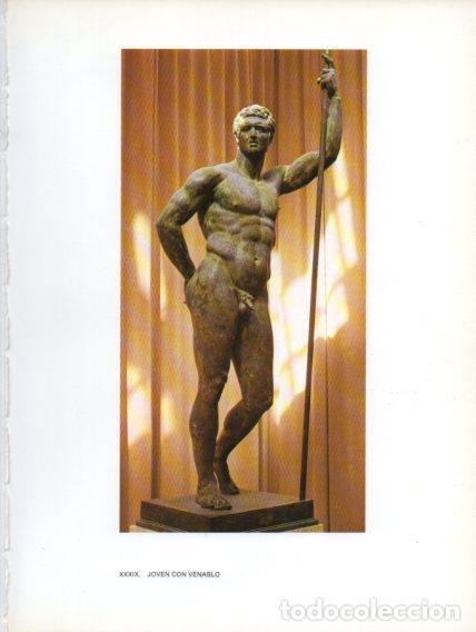 Postkarten: LAMINA V47027: Joven con venablo estatua siglo I - Raymonde de Gans