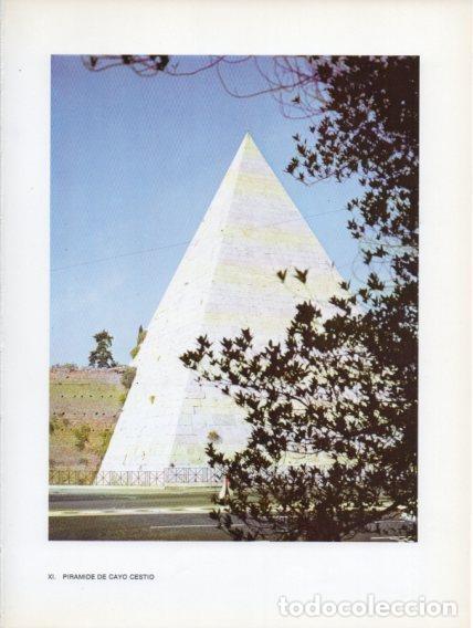 Postkarten: LAMINA V46999: Piramide de Cayo Cestio, Roma - Raymonde de Gans