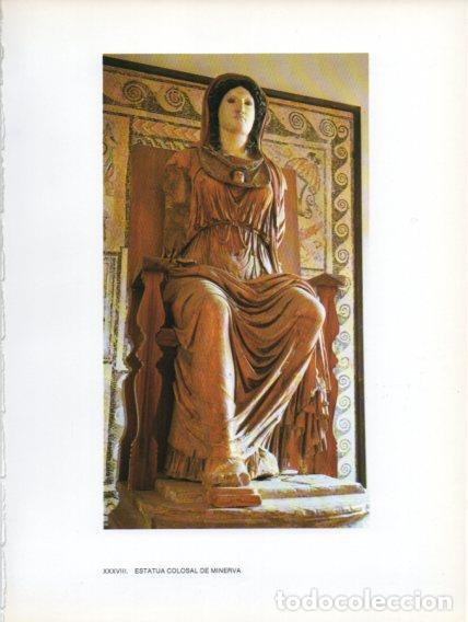 Cartes Postales: LAMINA V47026: Estatua colosal de Minerva siglo II - Raymonde de Gans