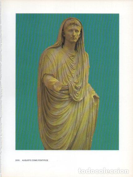 Cartoline: LAMINA V47019: Augusto como Pontifice estatua - Raymonde de Gans