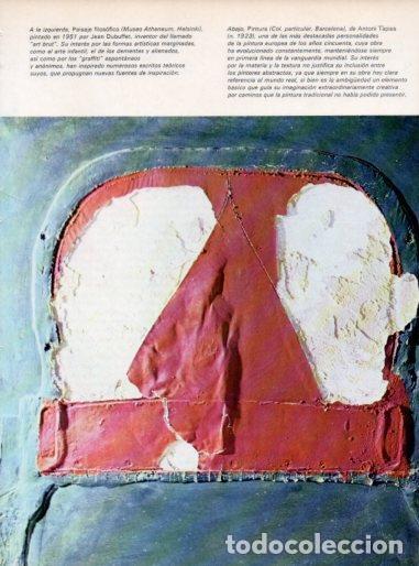 Cartoline: LAMINA V48089: Pintura por Antoni Tapies - J. Pijoan