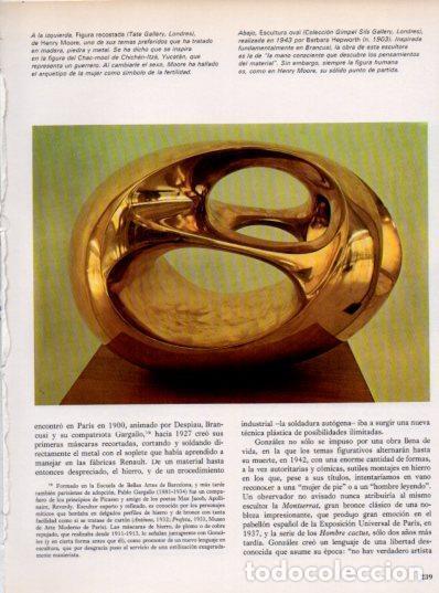 Cartoline: LAMINA V48132: Escultura oval por Barbara Hepworth - J. Pijoan