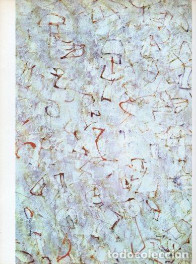 Postcards: LAMINA V48081: Movimiento blanco por Mark Tobey - J. Pijoan