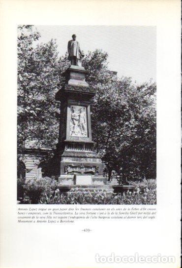 Postais: LAMINA V47646: Monument a Antonio Lopez a Barcelona - Antoni Rovira i Virgili