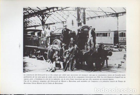 Postkarten: LAMINA V47636: Maquines del ferrocarril de Mataro a Barcelona, estacio de Fran&ccedil;a a Barcelona - Anton