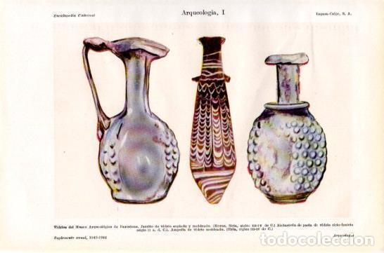 Cartoline: LAMINA V47319: Vidrios del Museo Arqueologico de Barcelona - Varios