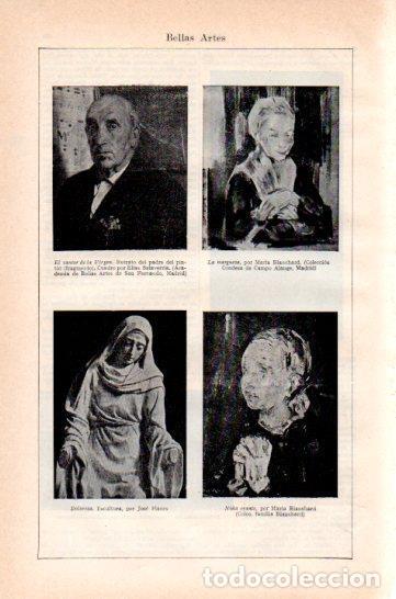 Cartoline: LAMINA V47340: Retratos por Maria Blanchard y Dolorosa por J. Planes - Varios