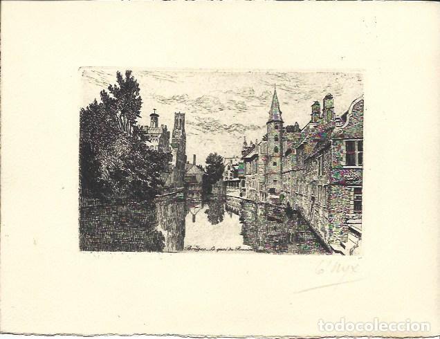 Postkarten: LAMINA 38766: Brujas. Le quai du Rosaire - NULL