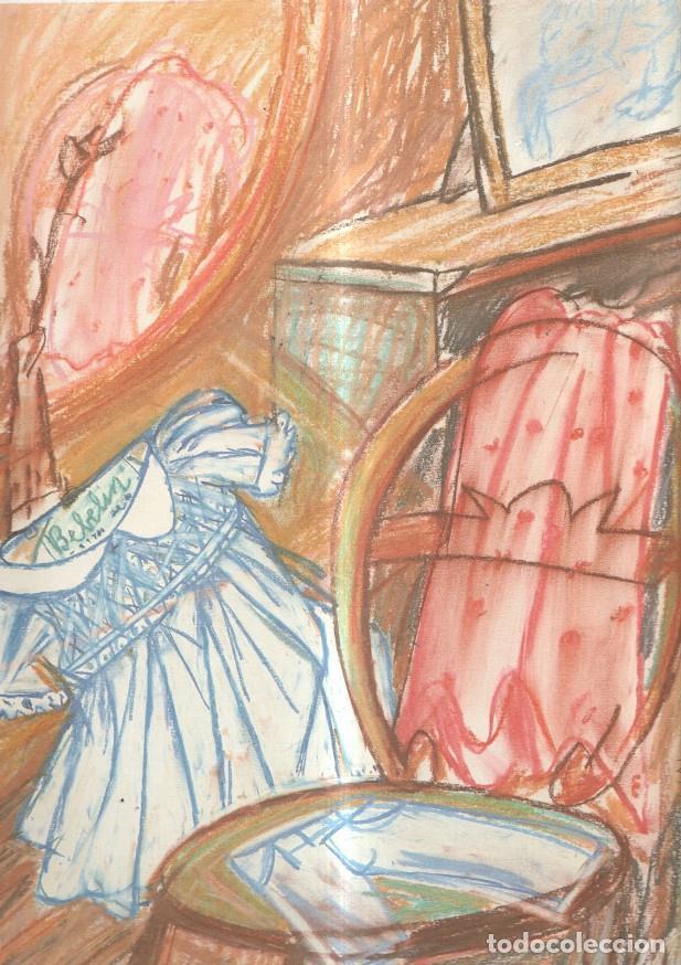 Postkarten: L&aacute;mina numerada 05: Graphics, imprenta/copister&aacute; de Barcelona, dibujado por Javier Mariscal - Javie