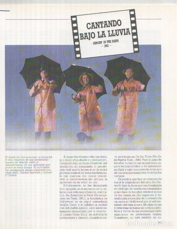 Postales: Peliculas miticas y musicales: Cantando bajo la lluvia -