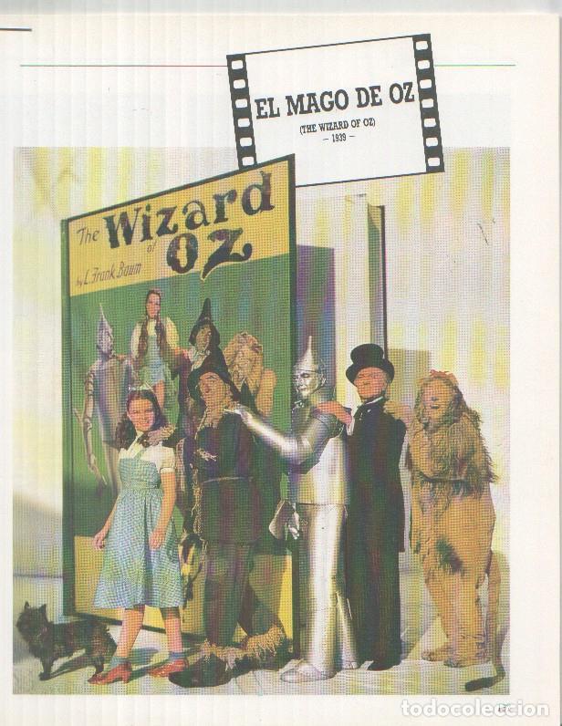 Postales: Peliculas miticas y musicales: El mago de Oz -