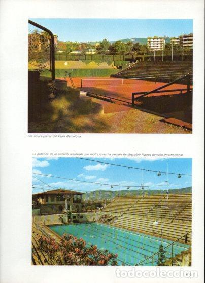 Postcards: LAMINA V48847: Pistes tenis Barcelona i piscina, Barcelona - NULL