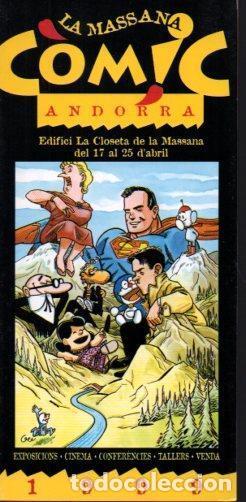 Postales: V48292: Programa La Massana Comic Andorra 1999 - NULL - Foto 1