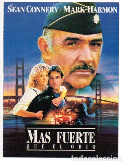 Postais: V48663: Mas fuerte que el odio con Sean Connery folleto de la pelicula - NULL