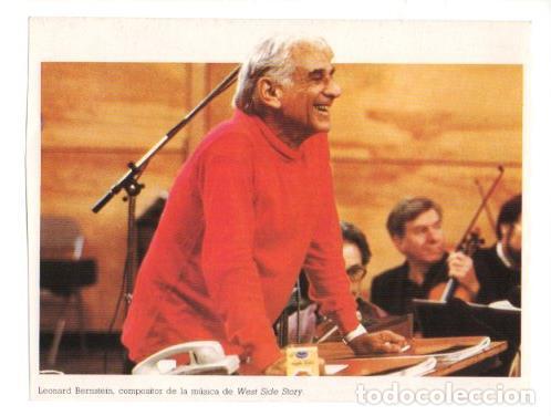 Postales: V48723: Leonard Bernstein compositor - NULL - Foto 1