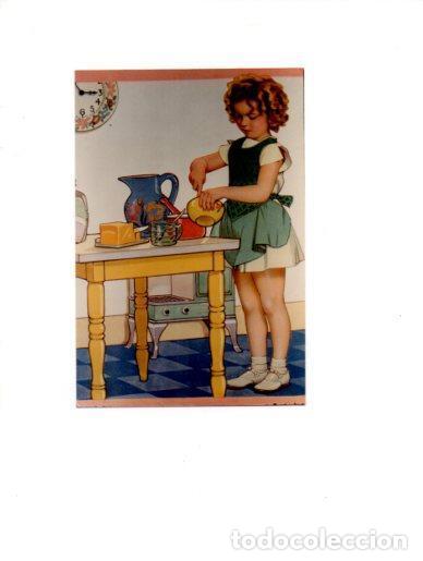 Postales: V48713: Shirley Temple cocinando - NULL - Foto 1