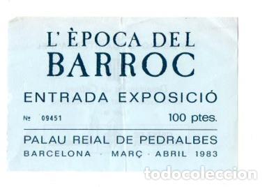 Postkarten: V48595: Entrada Epoca del Barroc 1983 en Palau Reial de Pedralbes Barcelona - NULL