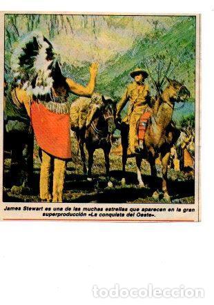 Cartes Postales: V48583: James Stewart en pelicula La conquista del Oeste - NULL