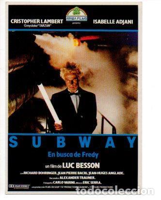 Postales: V48644: Subway con Cristopher Lambert postal