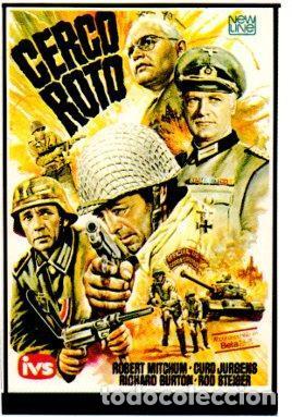 Postales: V48621: Cerco roto cartel pelicula con Robert Mitchum - NULL
