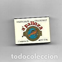 Postais: CAJA DE CERILLAS 152: Marisqueria A'Palloza. Barcelona - NULL