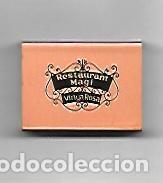 Postales: CAJA DE CERILLAS 149: Restaurante Magi. Barcelona - NULL