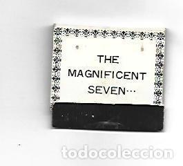 Cartoline: CAJA DE CERILLAS 230: The Magnificient Seven. Londres - NULL