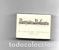 Cartoline: CAJA DE CERILLAS 189: Preterito Perfecto. Barcelona - NULL