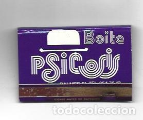 Postales: CAJA DE CERILLAS 35: Boite Psicosis.Barcelona - NULL