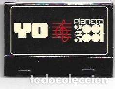 Postkarten: CAJA DE CERILLAS 13: Planeta 881. Barcelona - NULL
