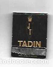 Postkarten: CAJA DE CERILLAS 88: Confecciones Tadin. Barcelona - NULL