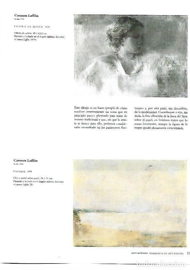 Cartoline: LAMINA 39097: Figura de mujer y Paisaje, por Carmen Laffon - VVAA