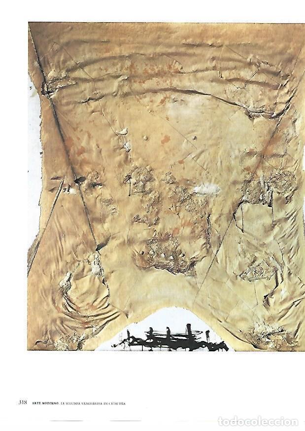 Postcards: LAMINA 39068: Pintura, tierra, collage y cordel, por Antoni Tapies - VVAA