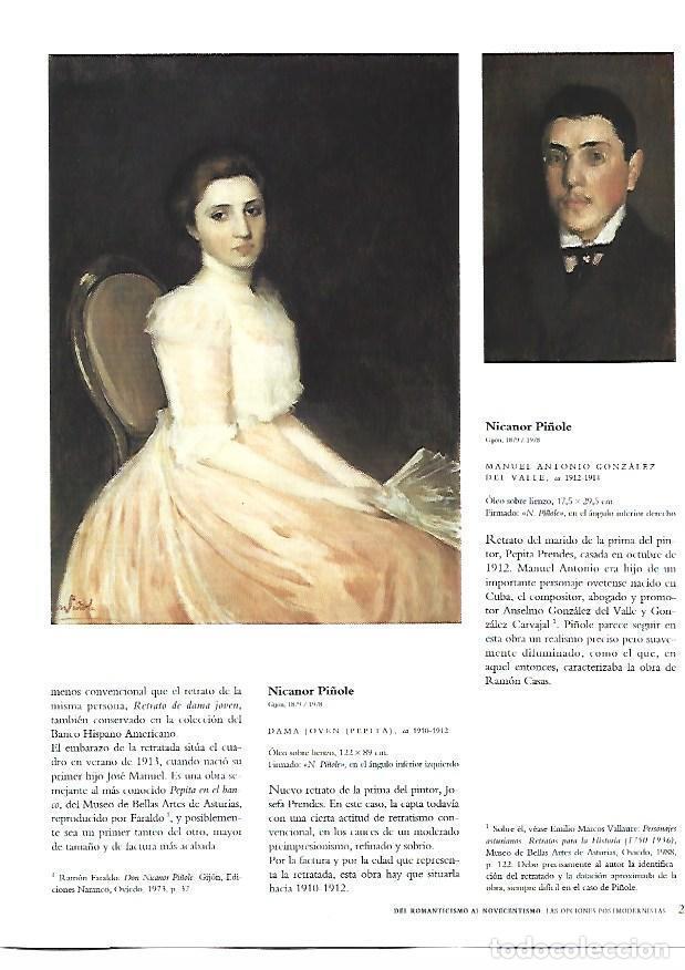 Cartoline: LAMINA 39034: Dama joven y Manuel Antonio Gonzalez del Valle, por Nicanor Pi&ntilde;ole - VVAA