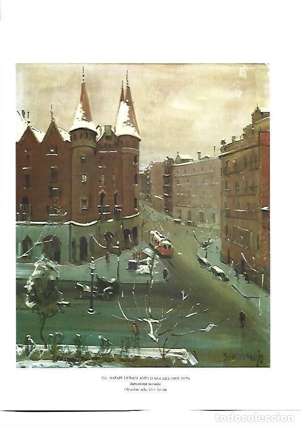 Postcards: LAMINA 39172: Barcelona nevada, por Rafael Durancamps - VVAA