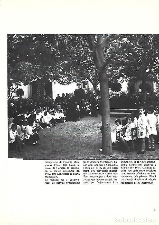 Cartoline: LAMINA 38906: Inauguracion de la Escuela Montessori Casal dels Nens. Barcelona, 1932 - Edmon Valles