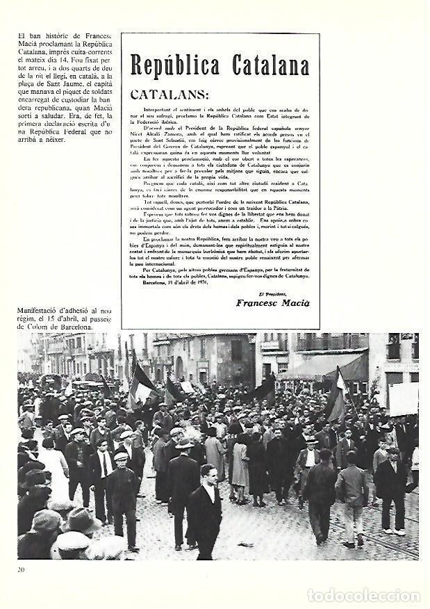 Postkarten: LAMINA 38852: Bando de Macia proclamando la Republica de Catalunya - Edmon Valles