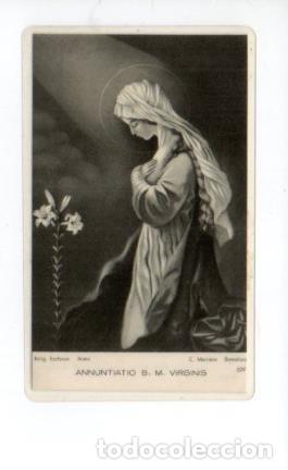 Postkarten: V49461: Estampa religiosa Annuntiatio B. M. Virginis. Relig. Esclavas Roma n&ordm; 529 - NULL