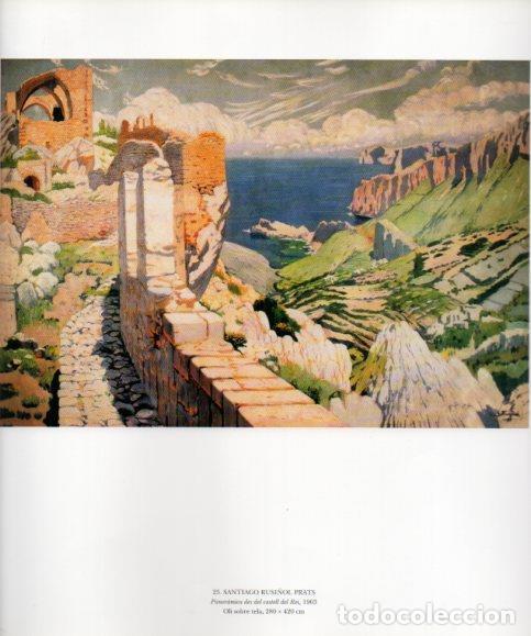 Postales: LAMINA V49312: Panoramica des del castell de Rei per Santiago Rusi&ntilde;ol - NULL