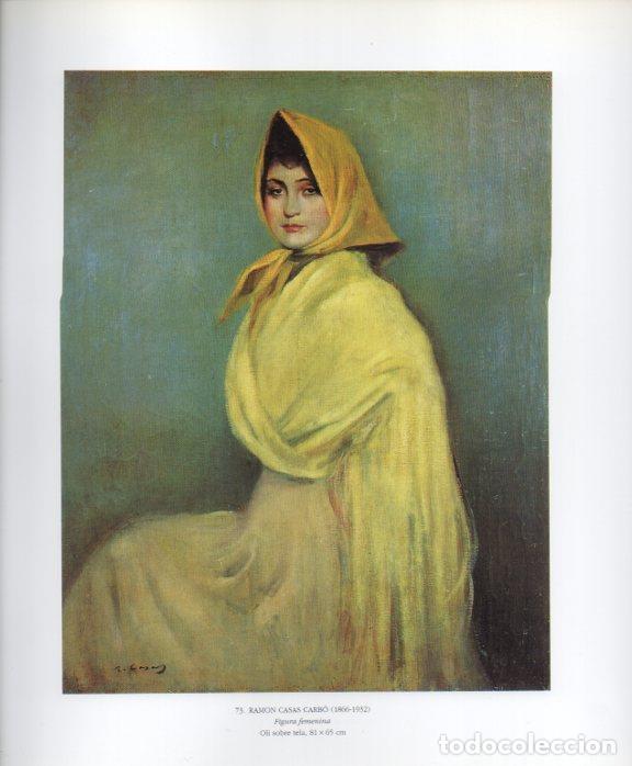 Postales: LAMINA V49244: Figura femenina per Ramon Casas Carbo - NULL