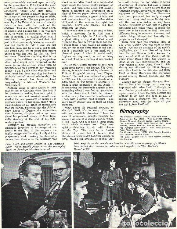 Postkarten: LAMINA 39412: Peter Finch y Dirk Bogarde en peliculas - VVAA