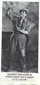 Postais: LAMINA 40068: Maurice Chevalier en Paramount on Parade - NULL