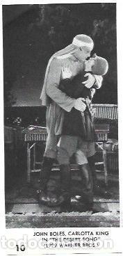 Cartoline: LAMINA 40084: John Boles y Carlotta King en The Desert song - NULL