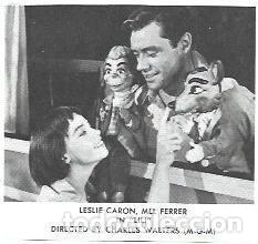 Postais: LAMINA 39995: Leslie Caron y Mel Ferrer en Lili - NULL