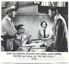 Postales: LAMINA 39999: Robert Mitchum en The Big Steal - NULL