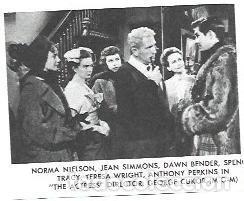Cartes Postales: LAMINA 39997: Jean Simmons en The Actress - NULL